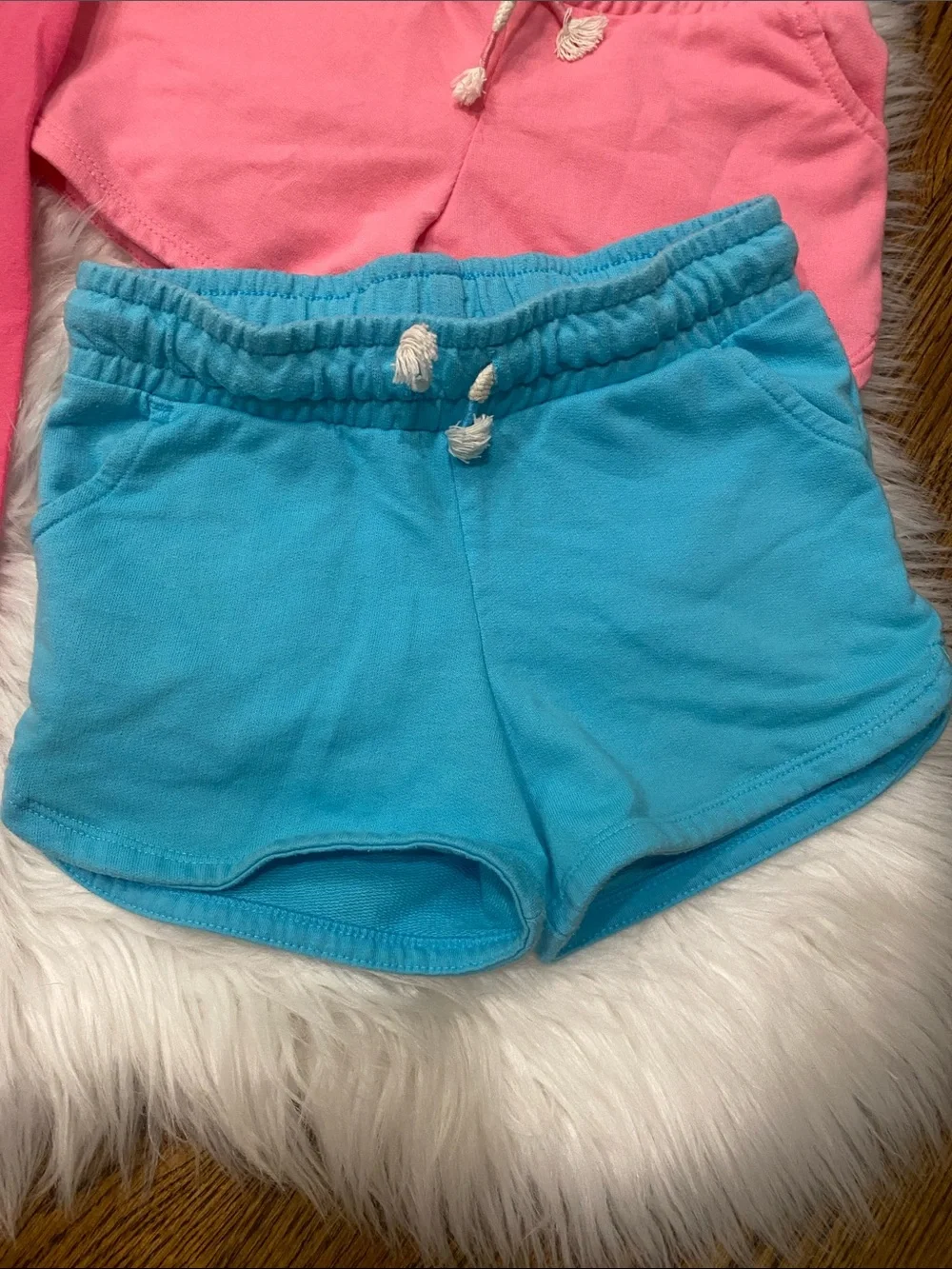 Cat & Jack Girls' 4/5 Pink, Coral, Yellow & Blue Shorts & Skorts Lot